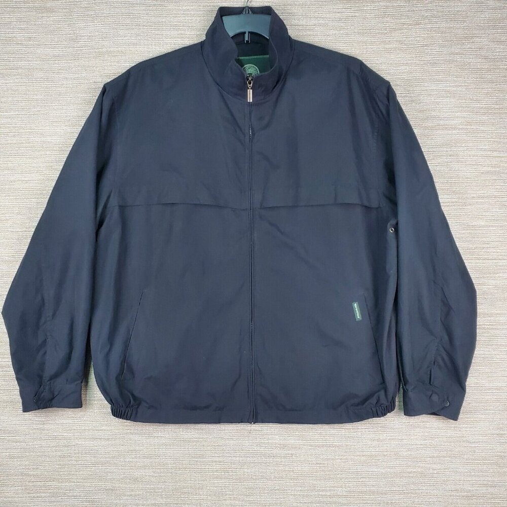 Weatherproof Wind Breaker Jacket Mens XL Golf Classicore Prep Normcore Gorpcore